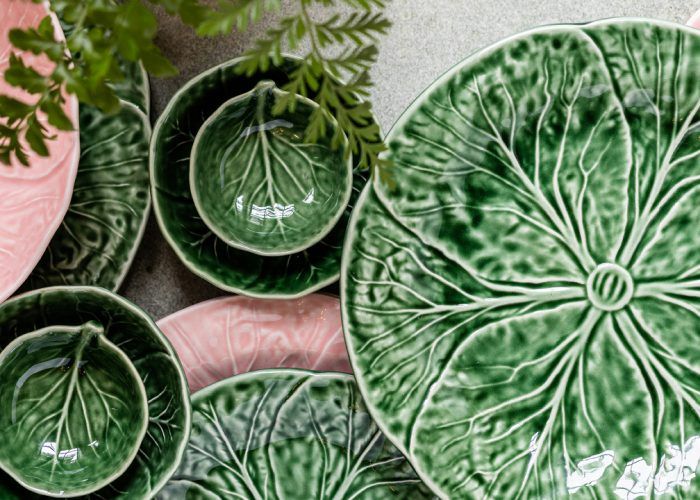 Bordallo Pinheiro's cabbage-leaf ceramics