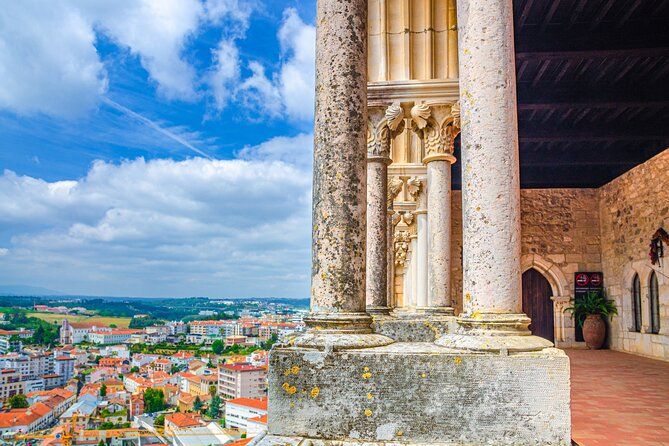 The castle's royal loggia over the city