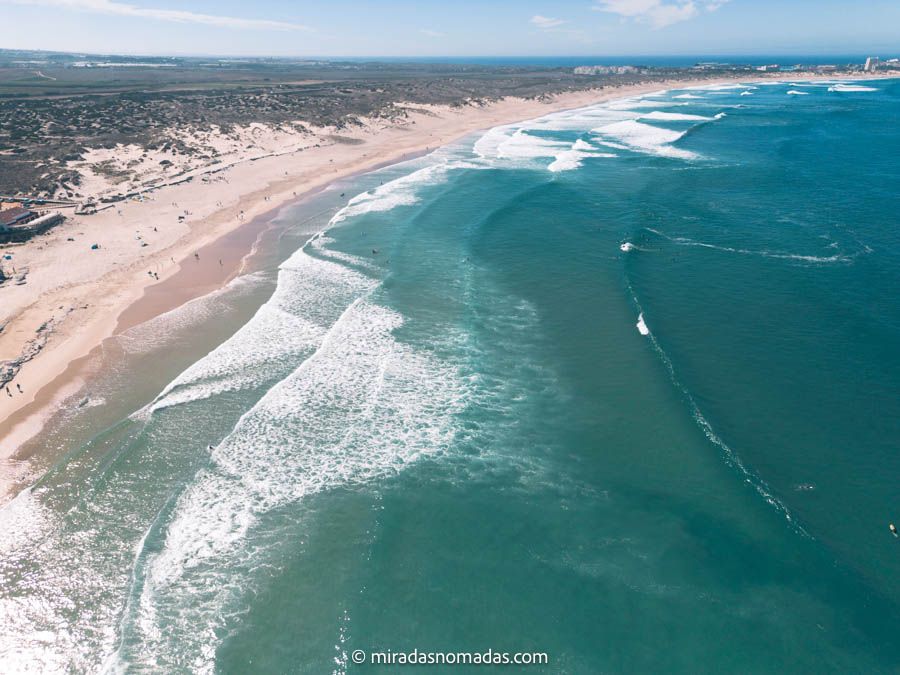 Wave after wave down the peninsula